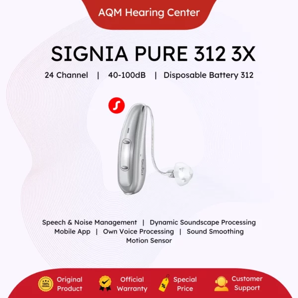 Signia Pure 312 3X