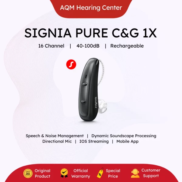 Signia Pure Charge&Go 1X (Beli 2 Lebih Hemat)
