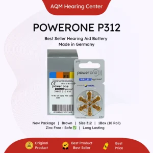 Baterai Alat Bantu Dengar Powerone P312