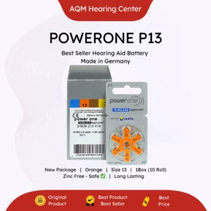 Baterai Alat Bantu Dengar Powerone P13